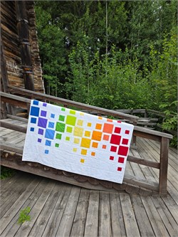 Набор тканей для пошива Квилт Летающие квадраты 2111